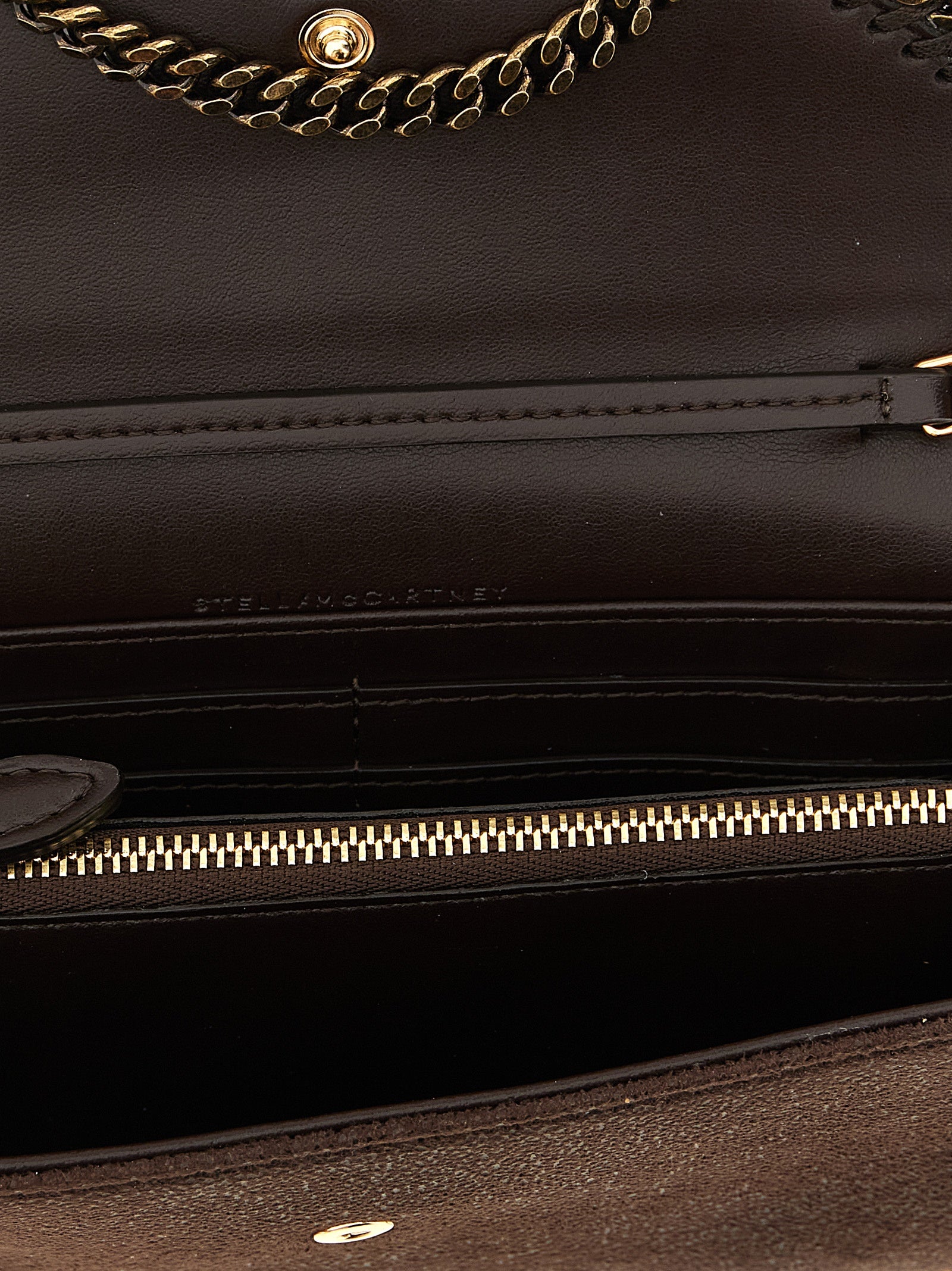 Brown Polyester Cardholder