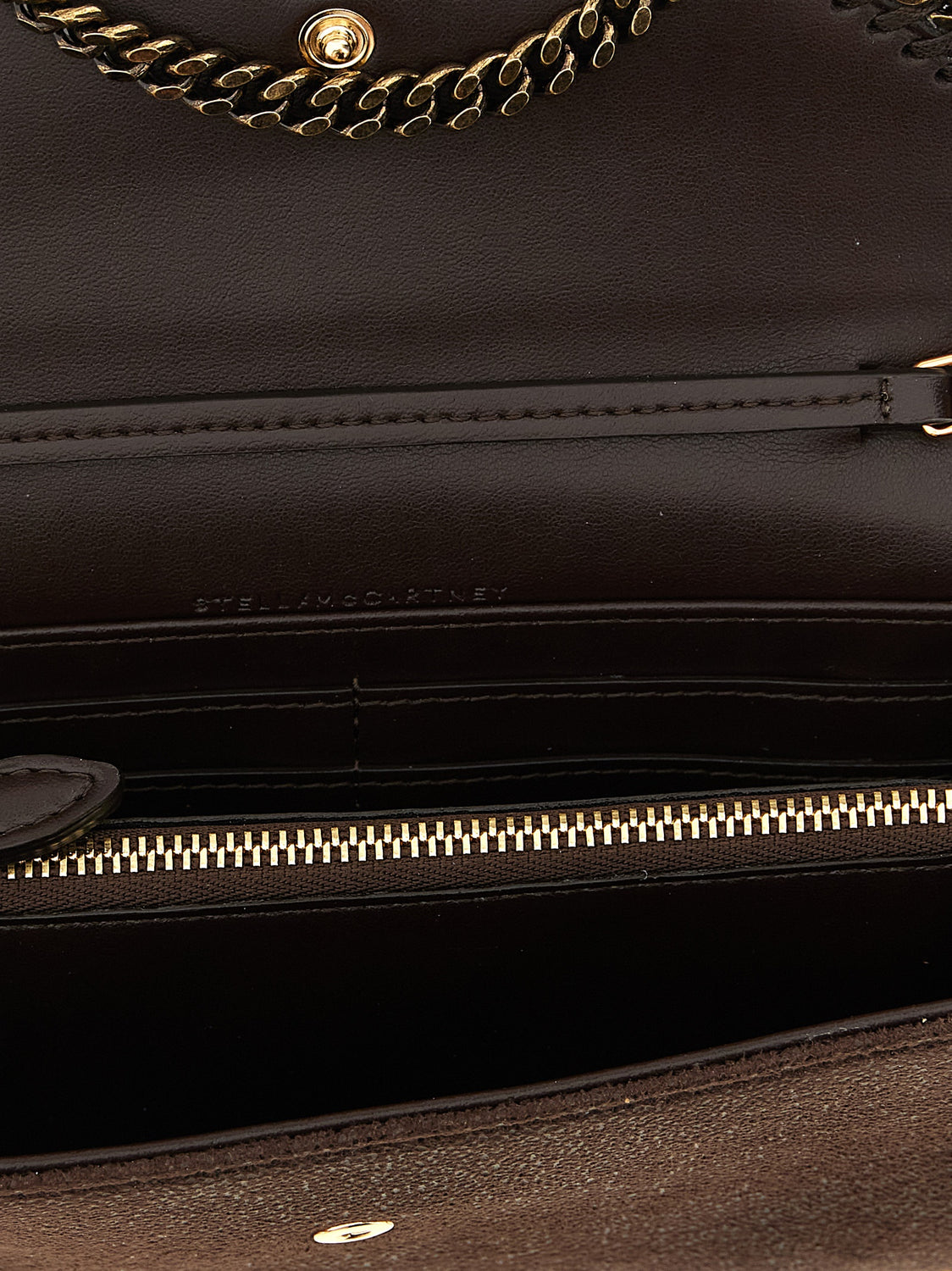 Brown Polyester Cardholder