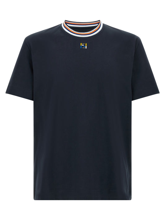 Blue Cotton T-Shirt