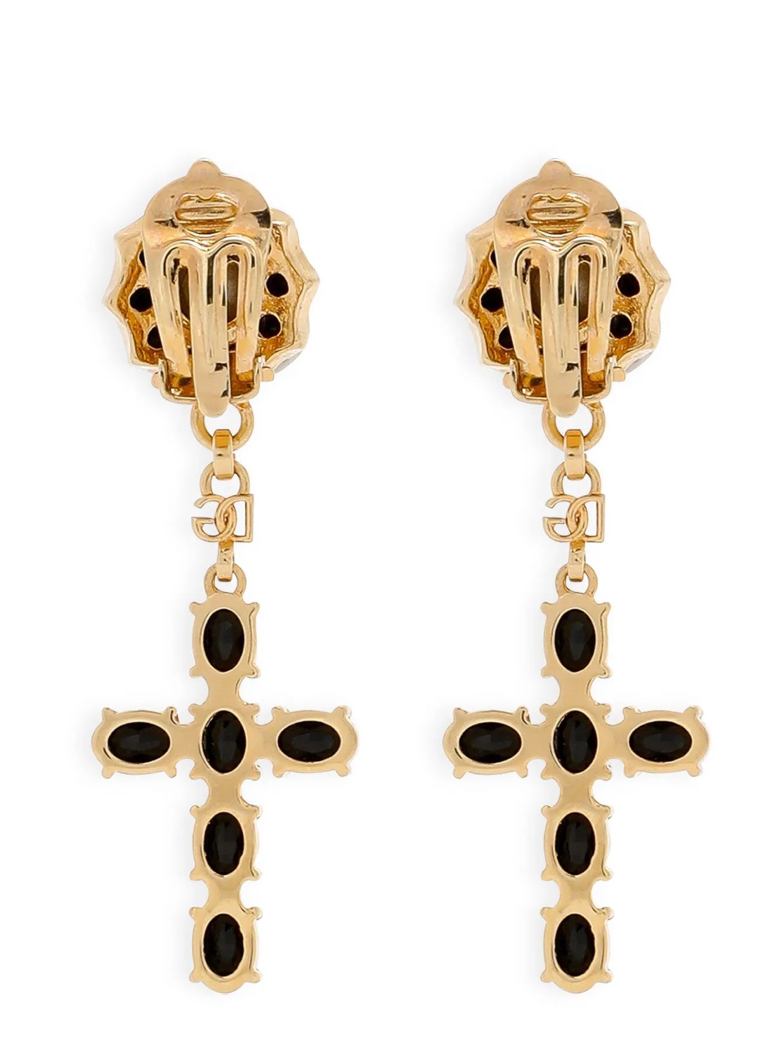Gold Brass Earrings