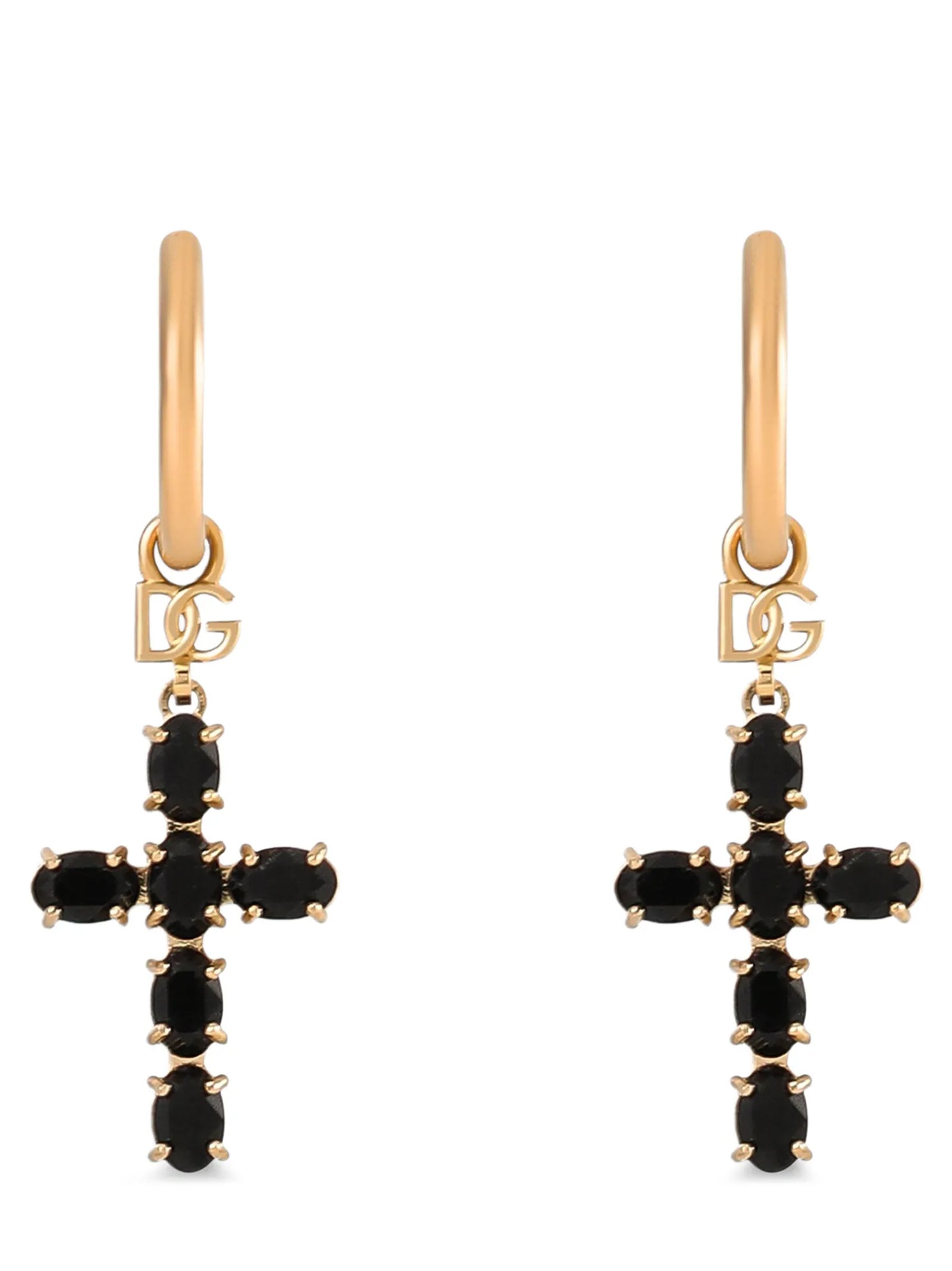 Black Brass Earrings