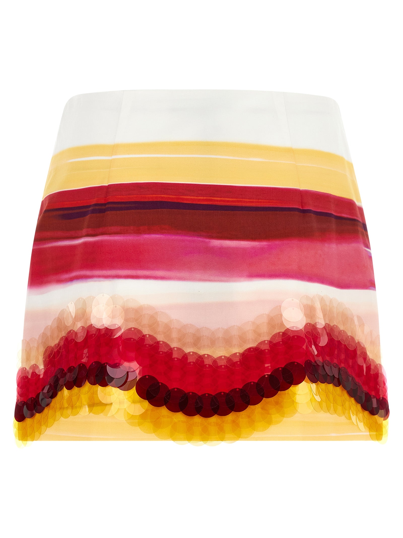 Multicolor Cotton Long Skirt