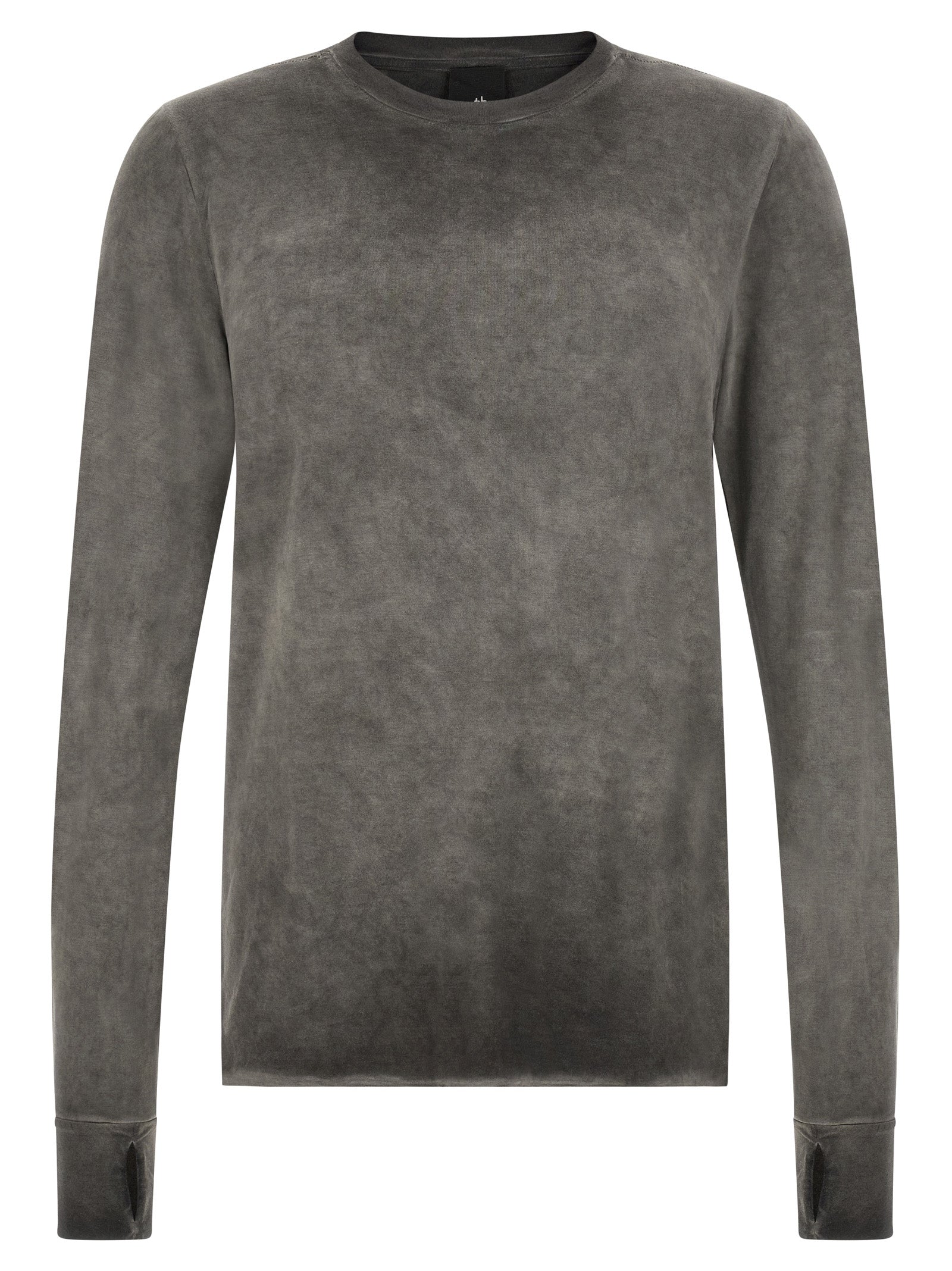 Gray Viscose T-Shirt