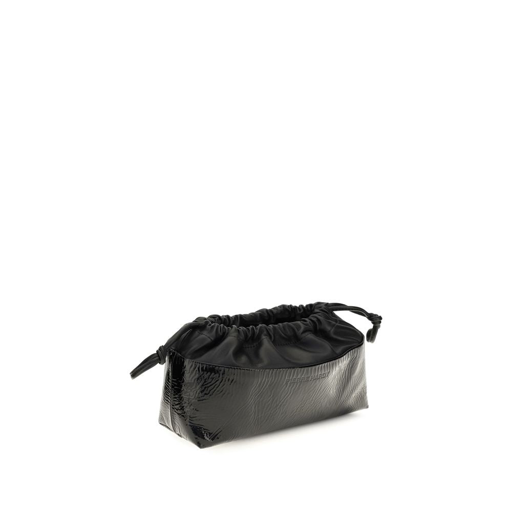 Black Calf Leather Bos Taurus Clutch Bag