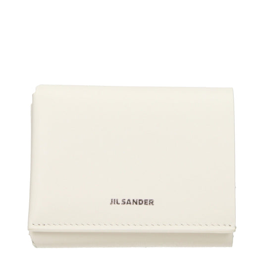 Beige Leather Wallet