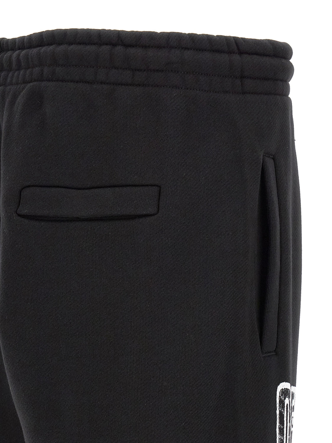 Black Cotton Joggers (Workout Pants)