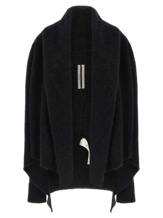 Black Marabou Cardigan