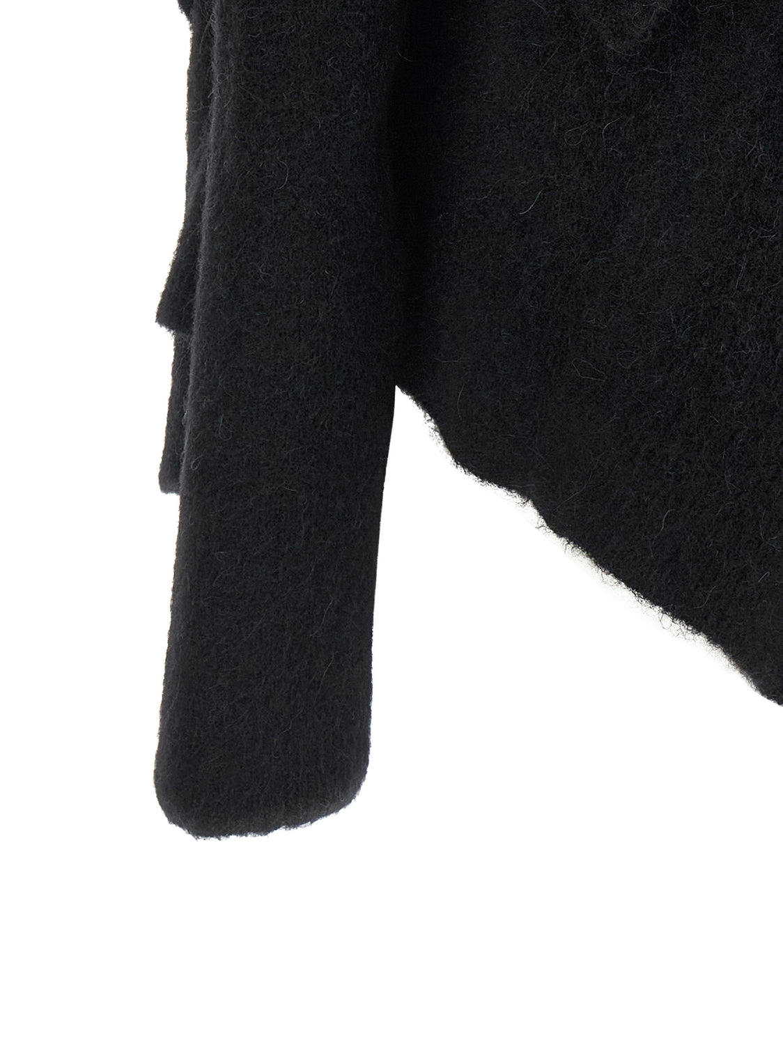 Black Marabou Cardigan