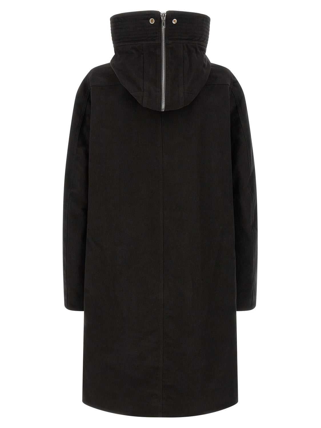 Black Cotton Parka