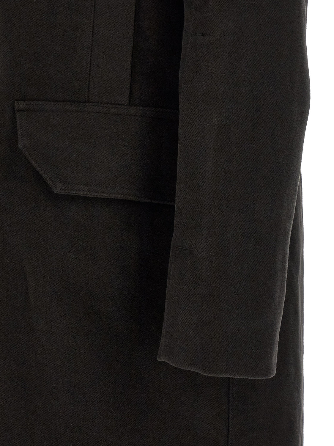 Black Cotton Parka