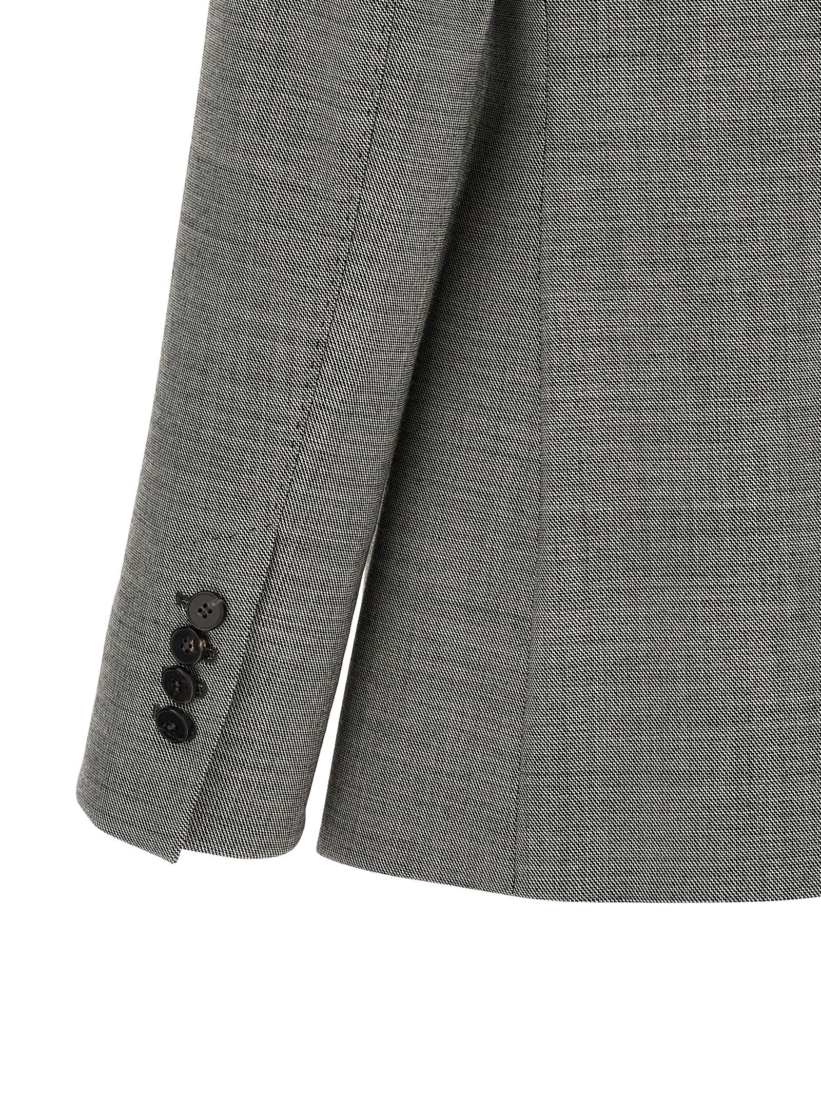 Gray Wool Blazer