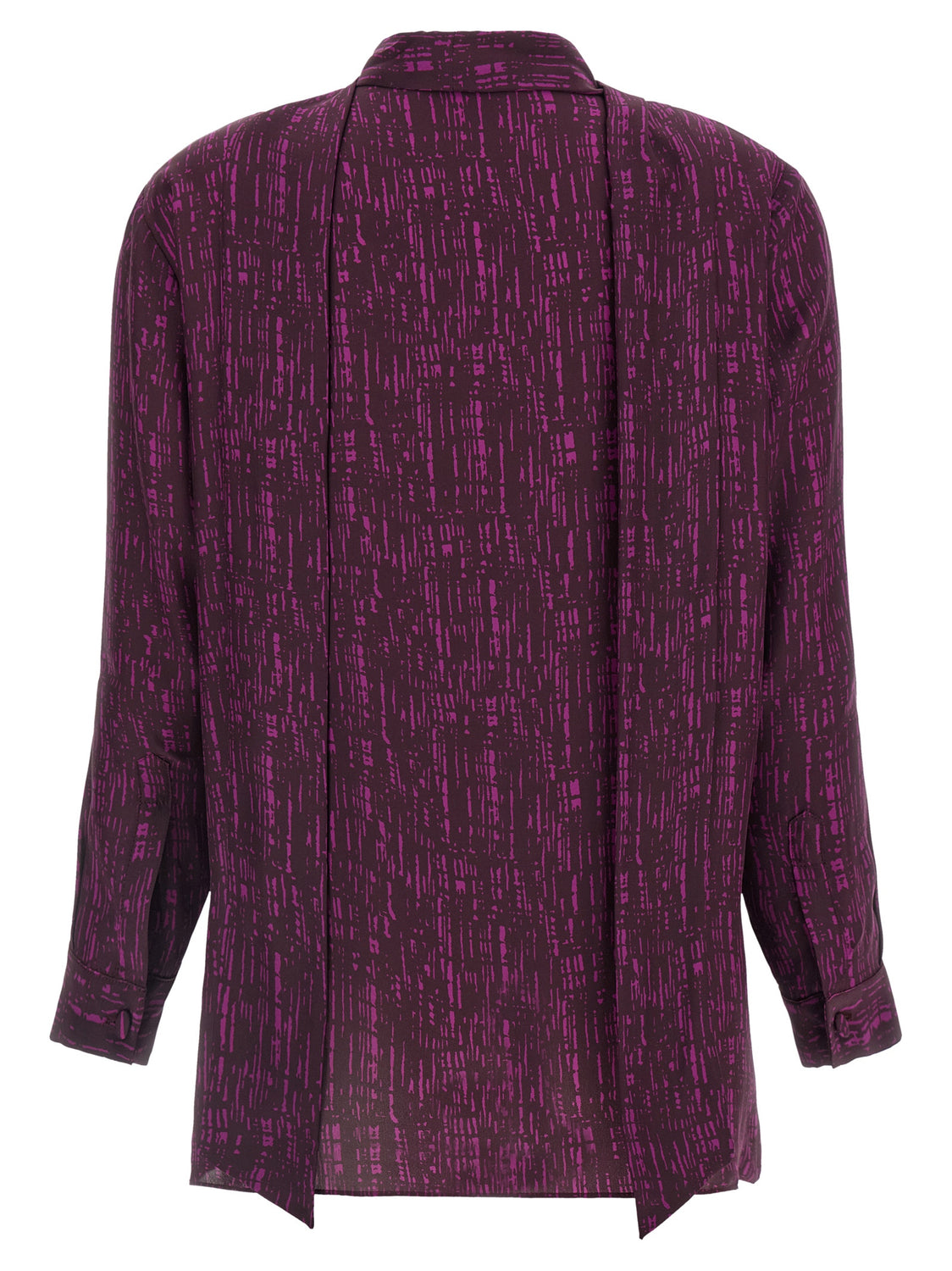 Purple Silk Blouse