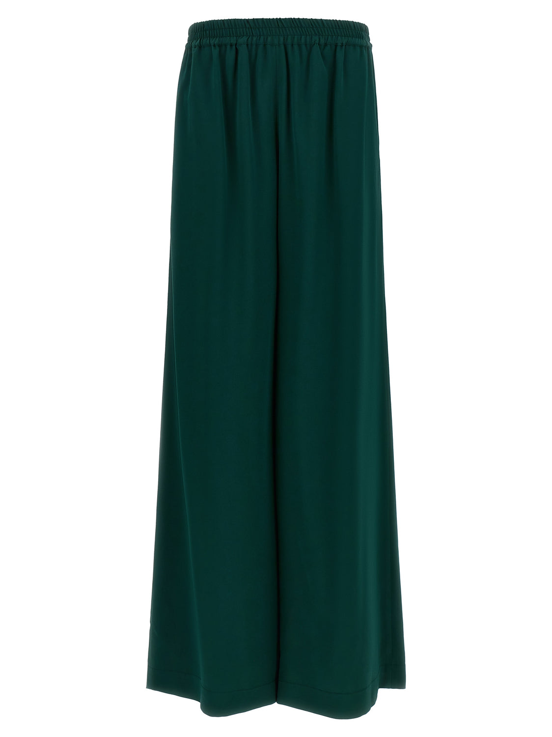 Bicolor Viscose Casual Pants