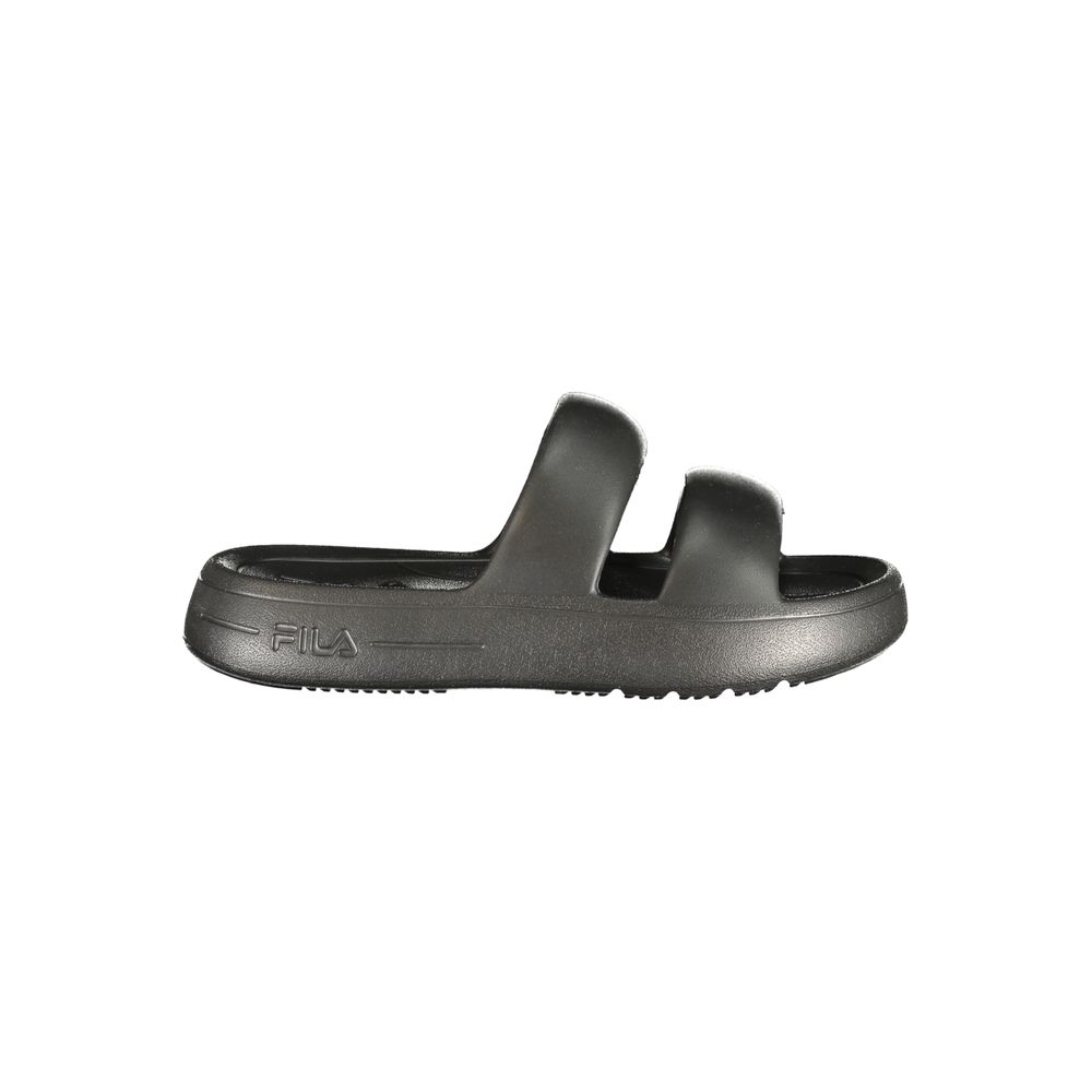 Black Polyurethane Women's Sandal