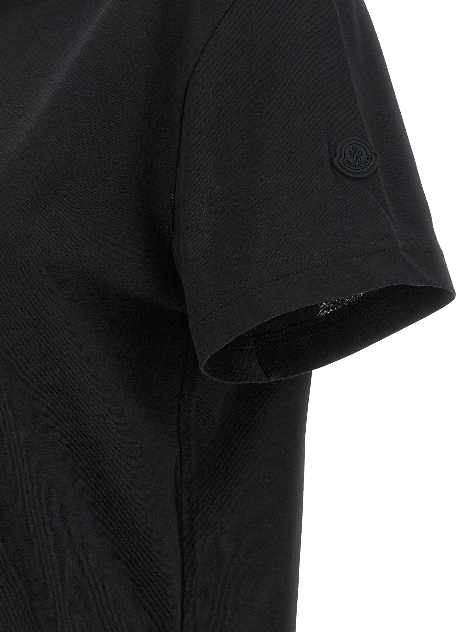 Black Cotton T-Shirt