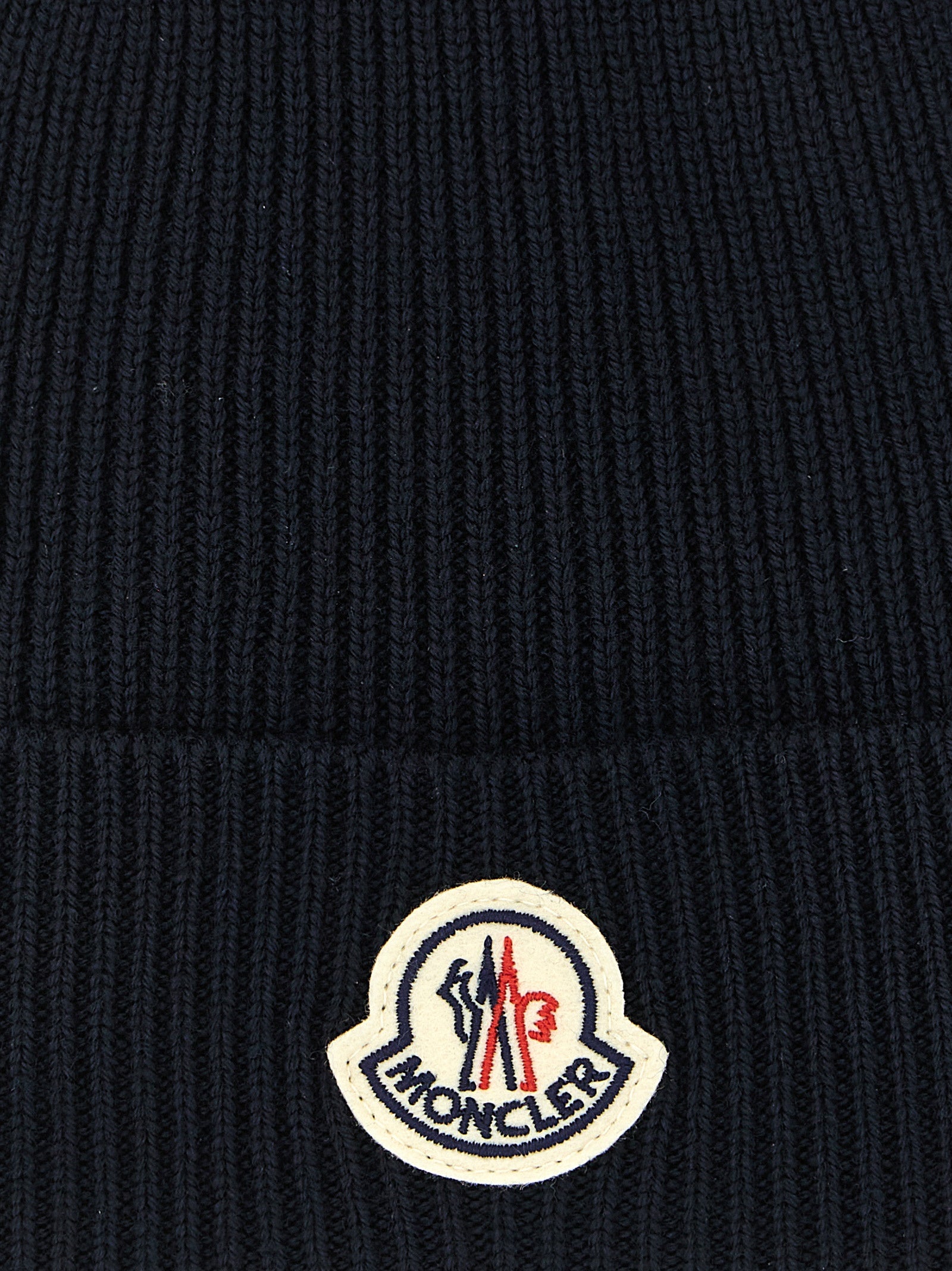 Blue Virgin Wool Beanie