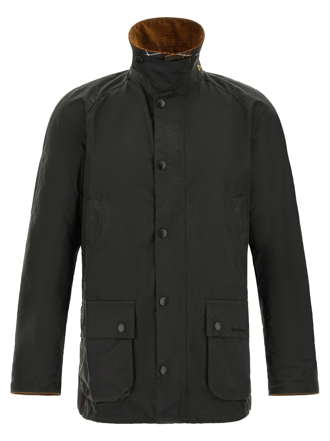 Bicolor Cotton Shell Jacket