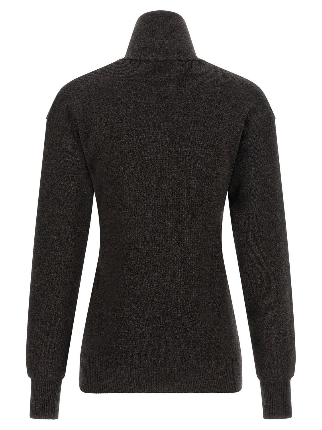 Brown Wool Cardigan