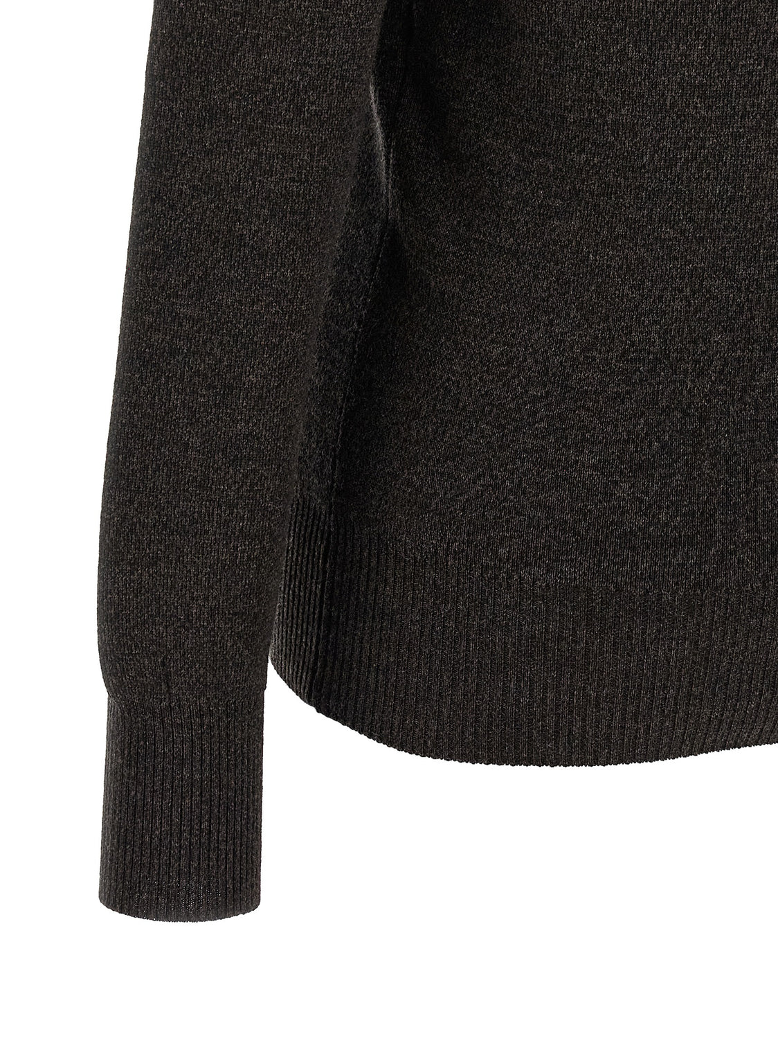 Brown Wool Cardigan