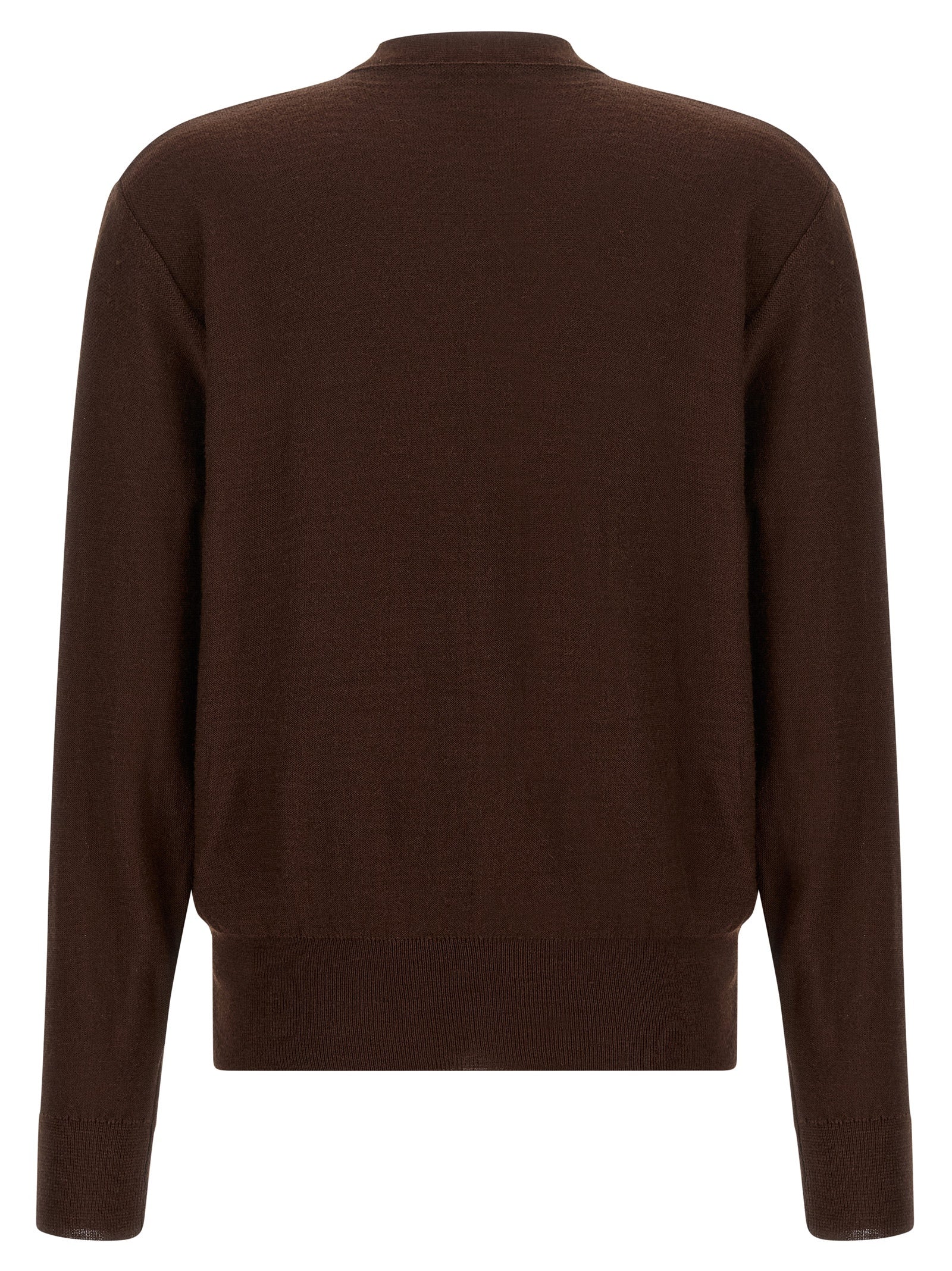 Bordeaux Wool Cardigan