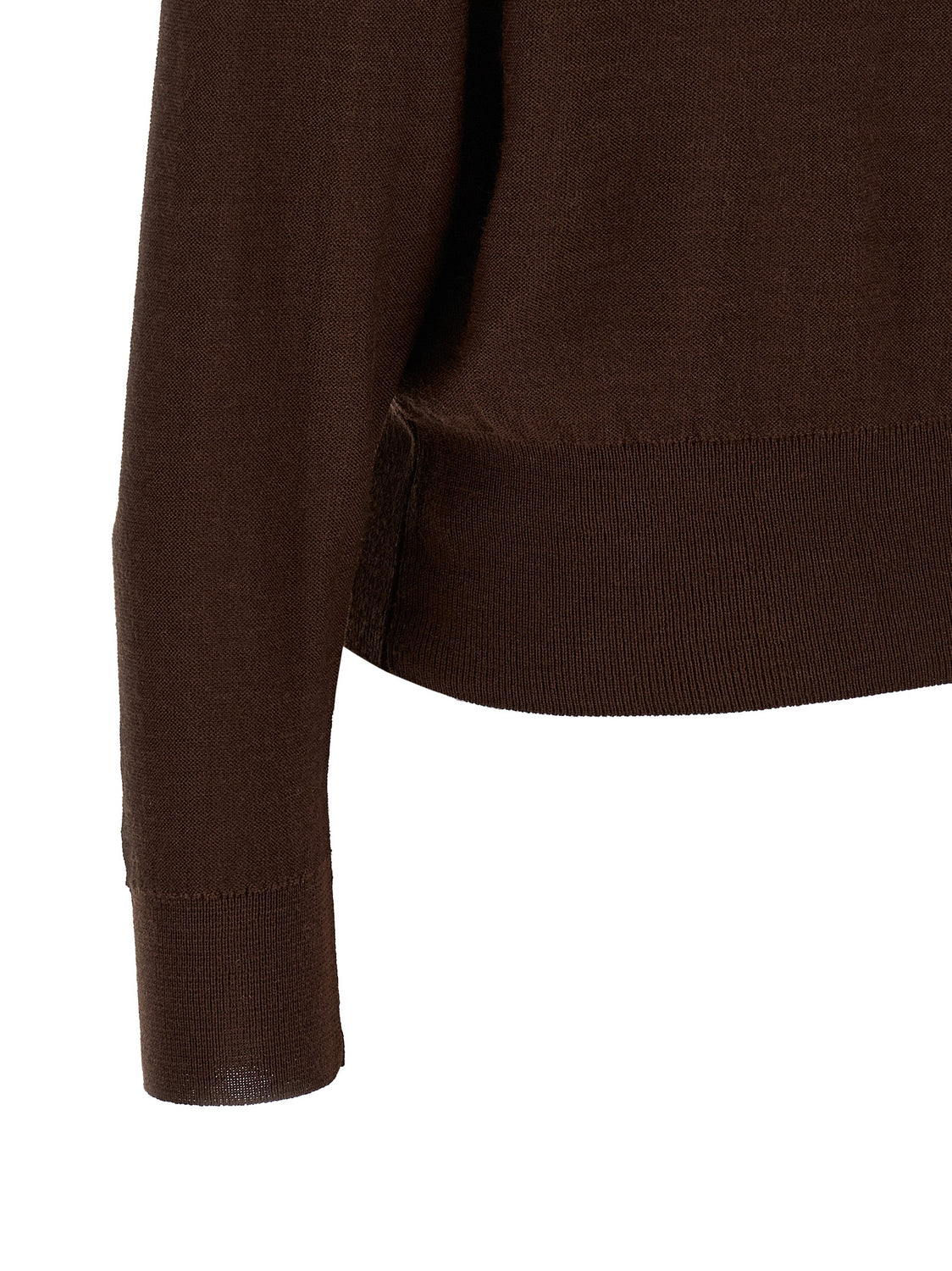 Bordeaux Wool Cardigan