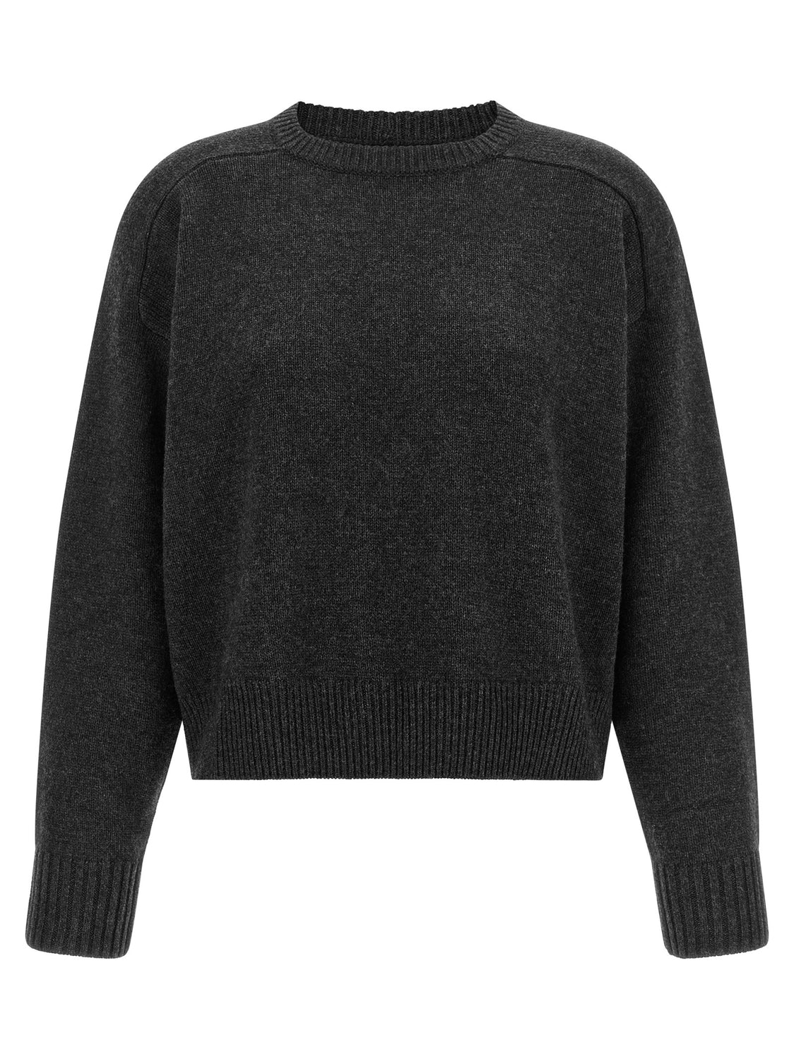 Gray Wool Cardigan