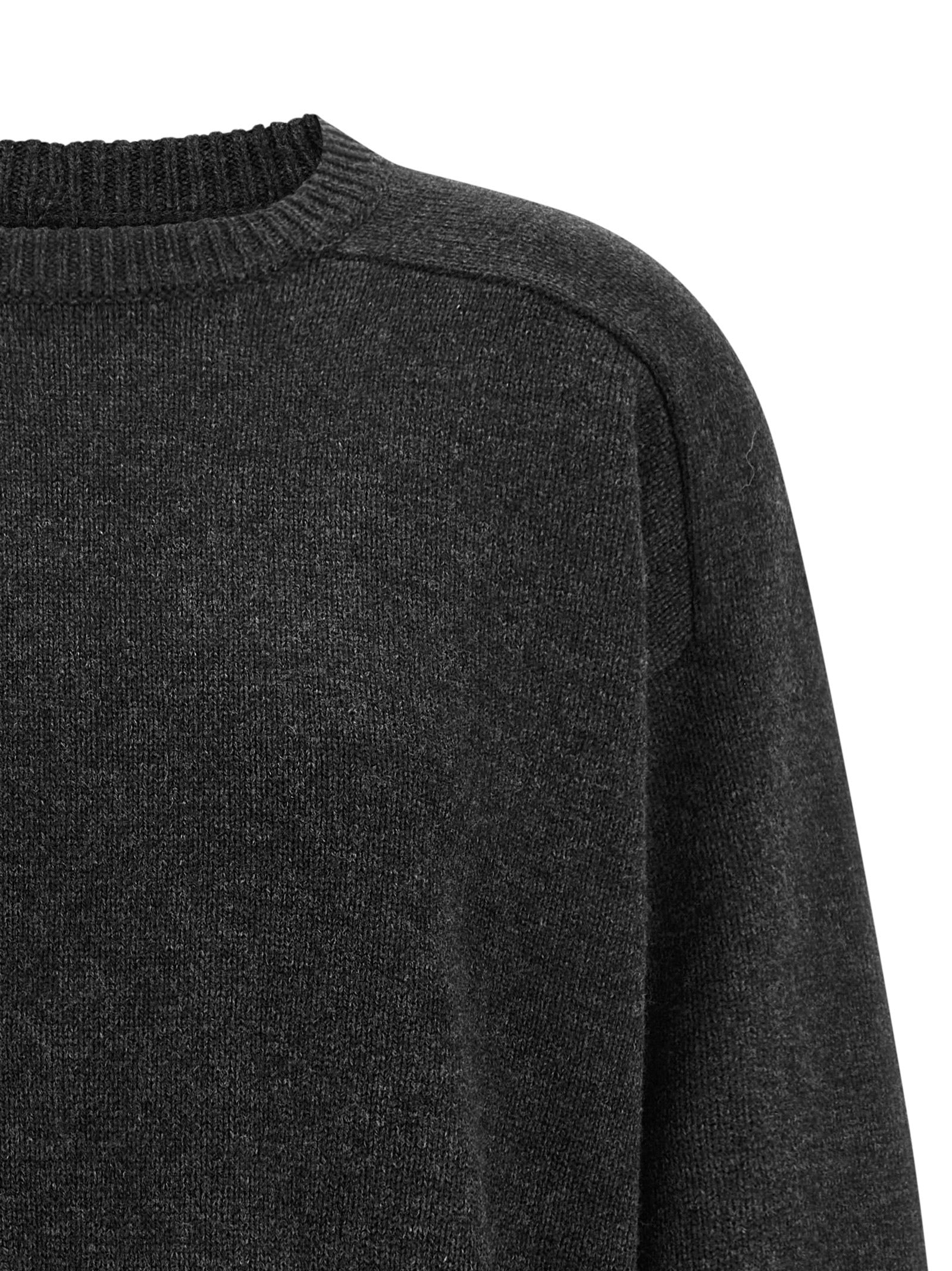 Gray Wool Cardigan