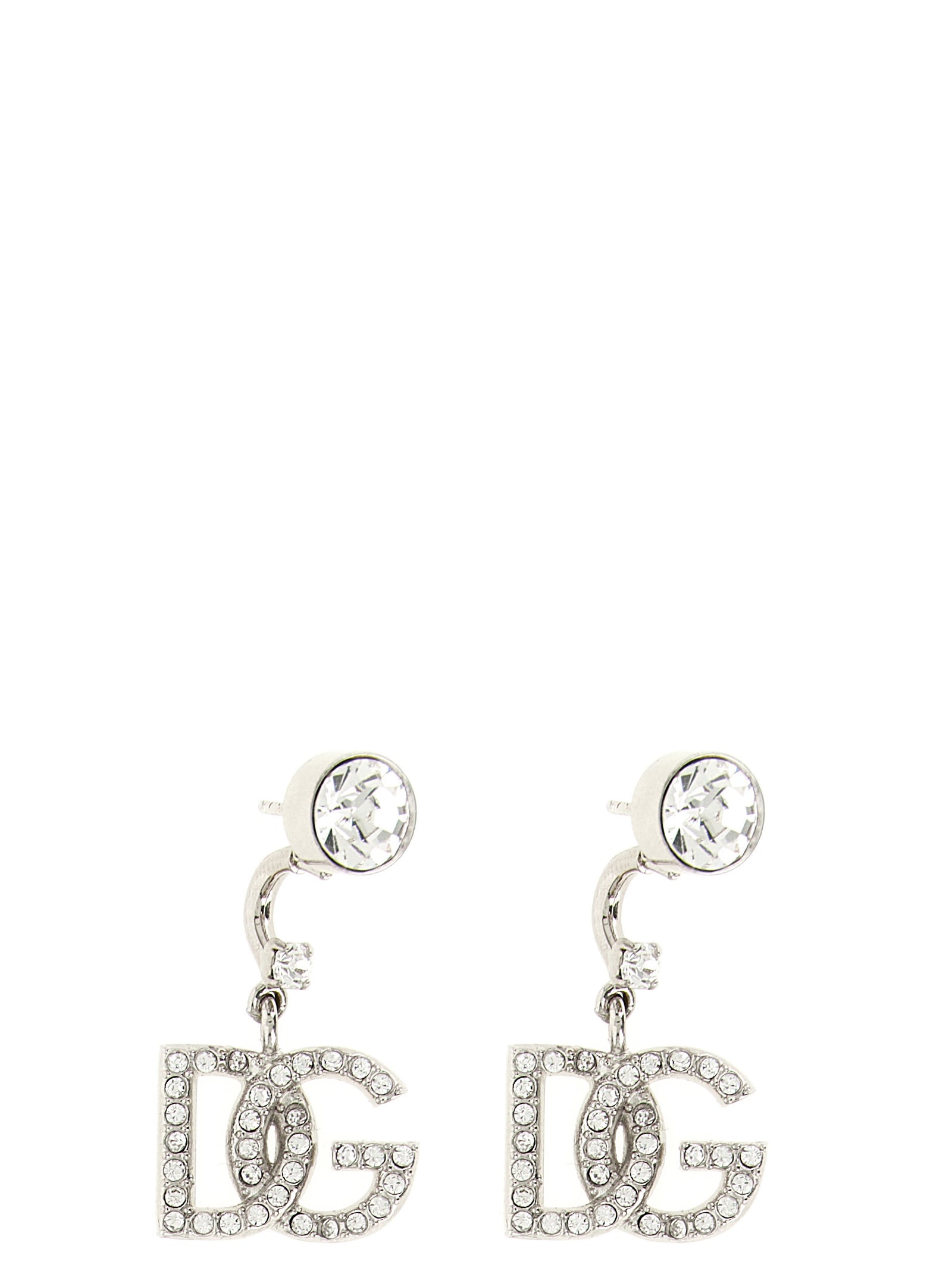Silver Brass Earrings