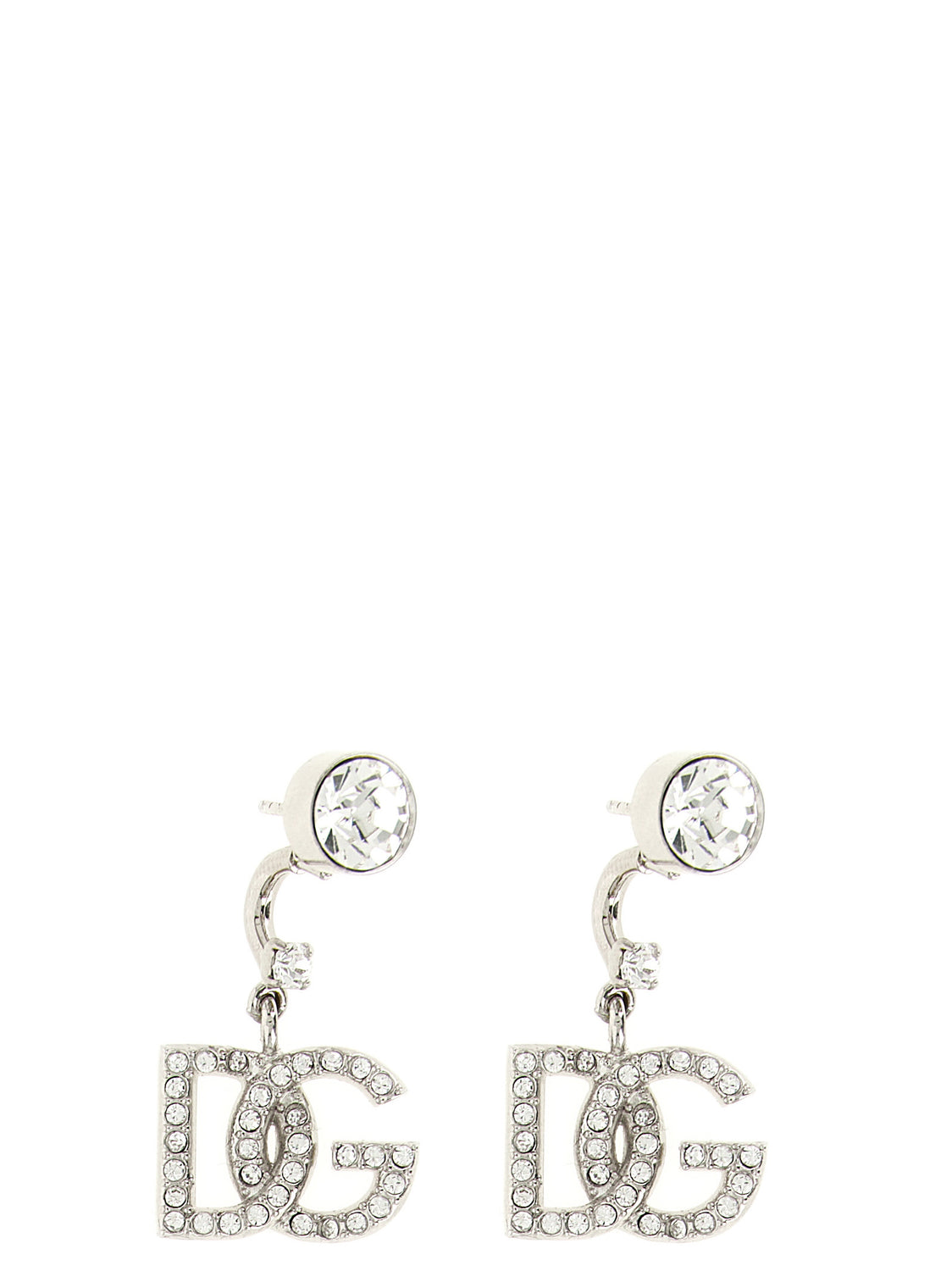 Silver Brass Earrings