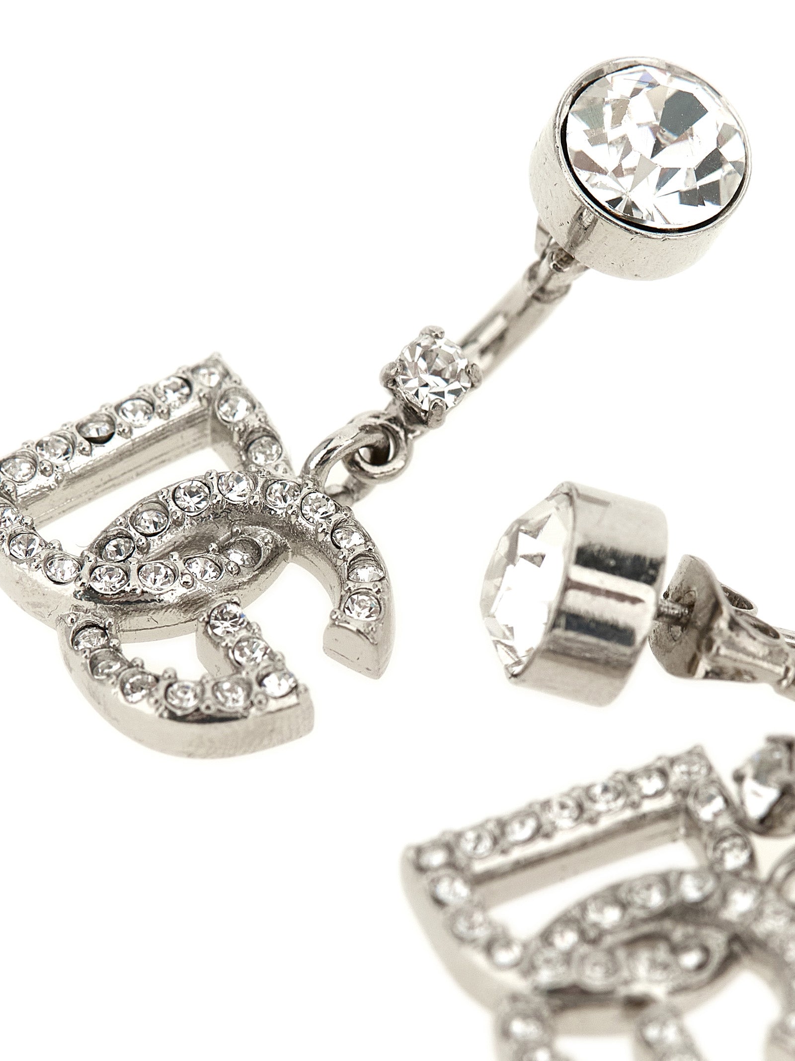 Silver Brass Earrings