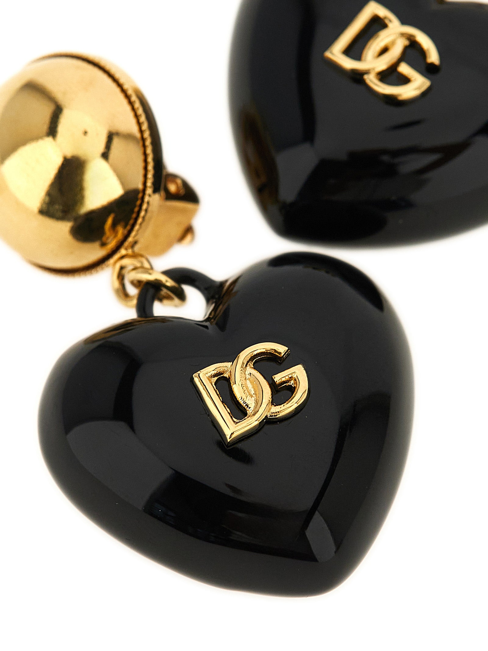 Black Brass Earrings