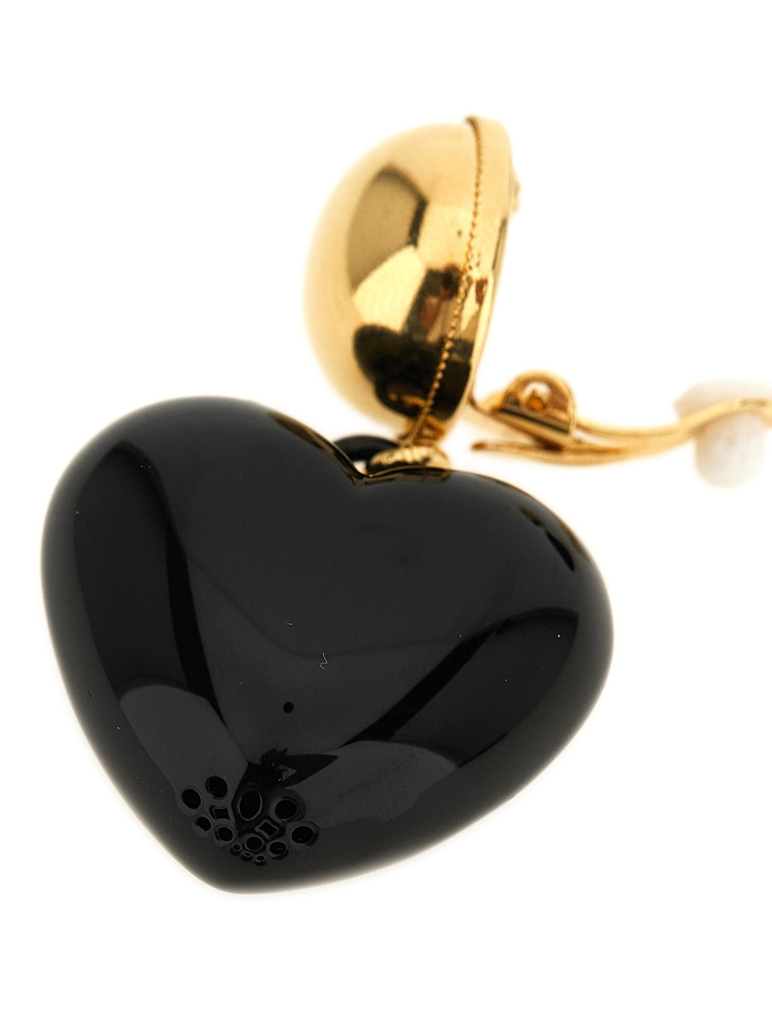 Black Brass Earrings