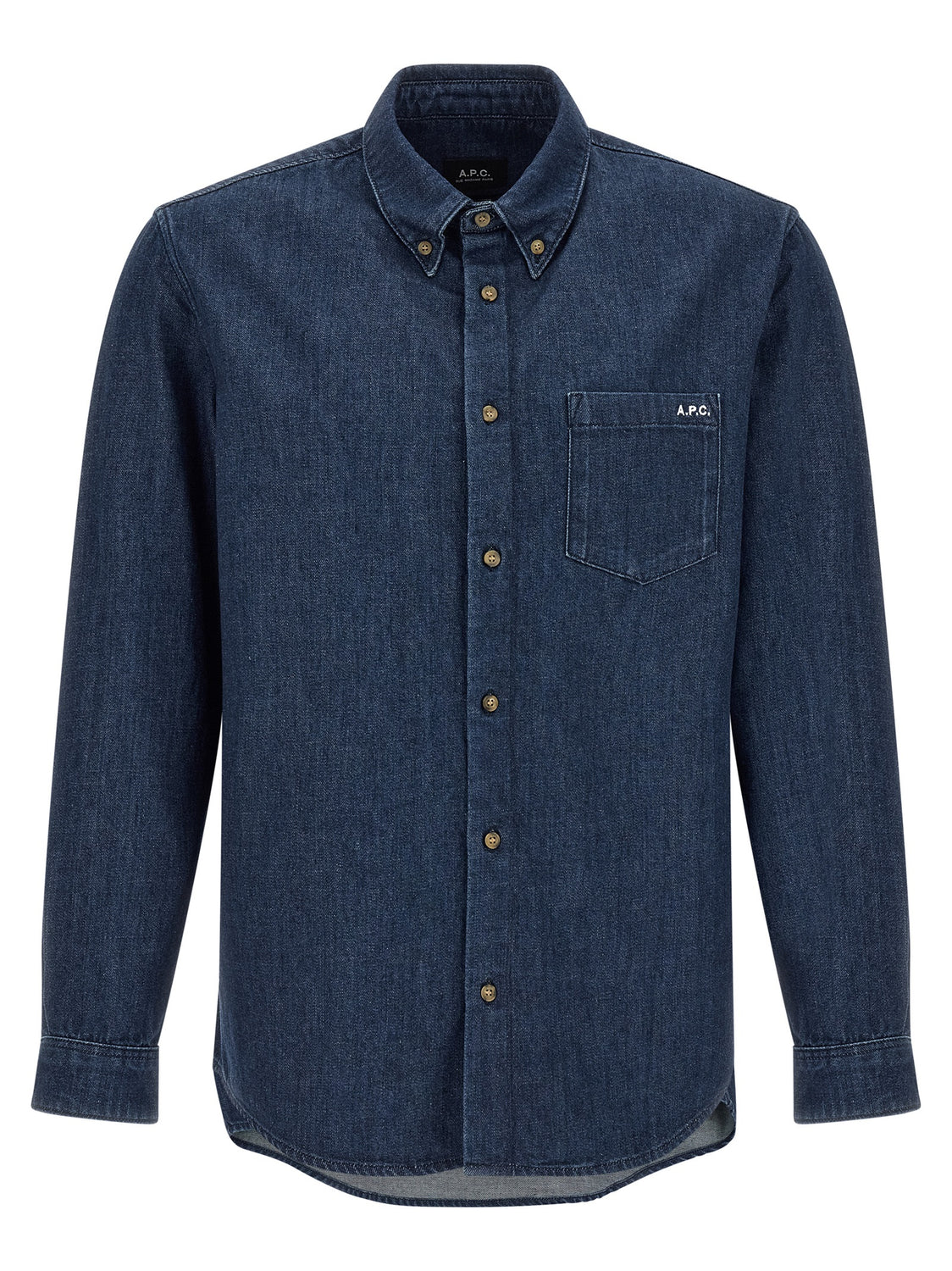 Blue Cotton Blouse