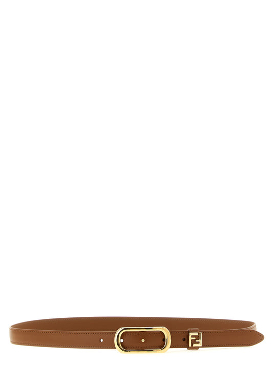 Brown Calfskin Regular Belt