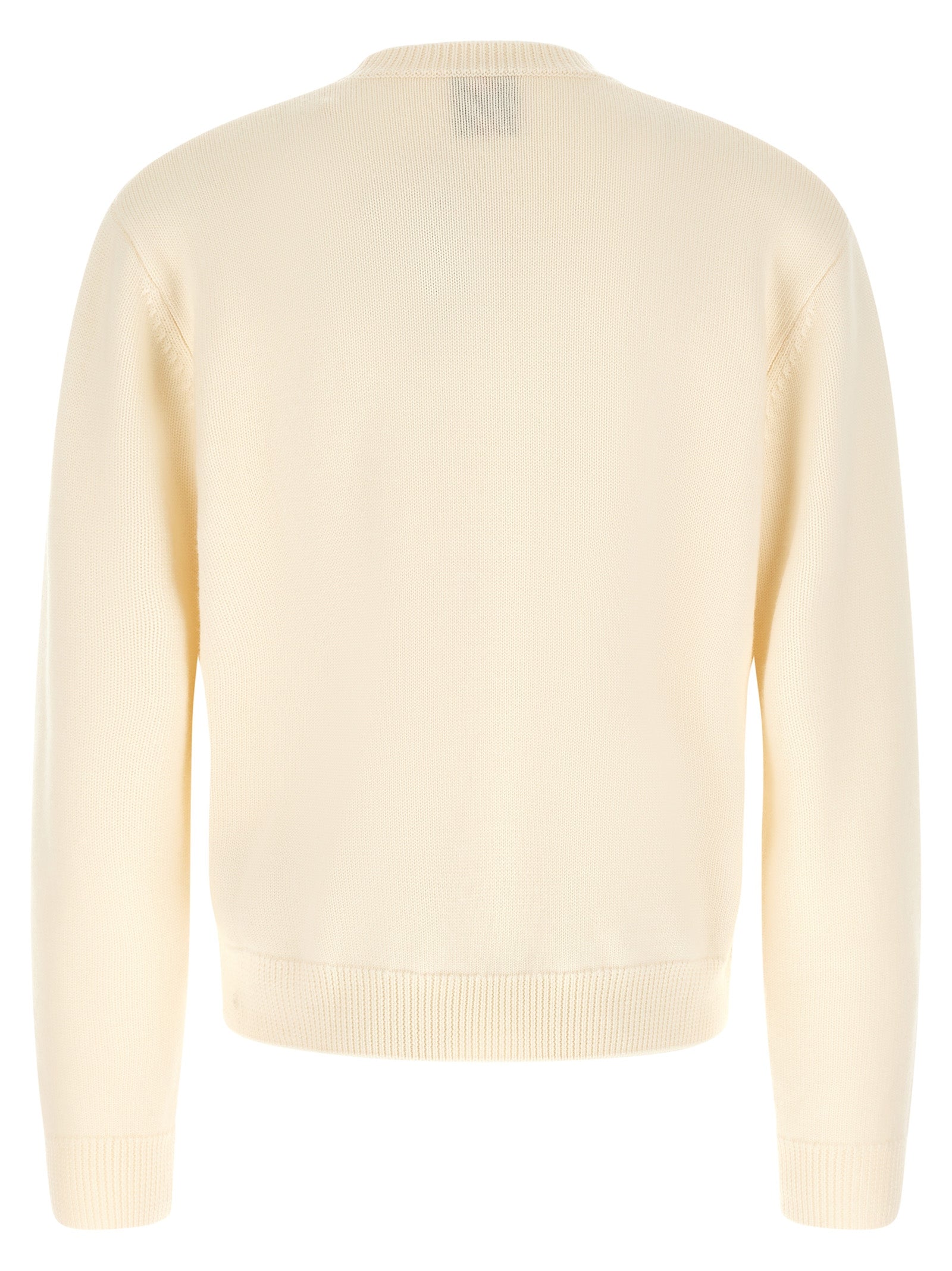 White Wool Cardigan