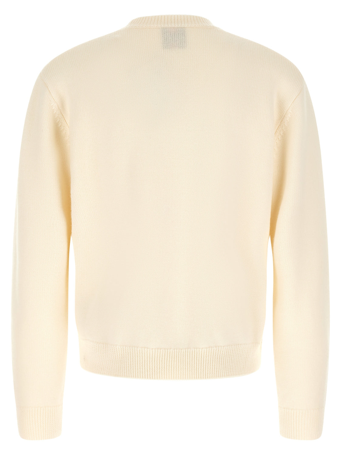 White Wool Cardigan