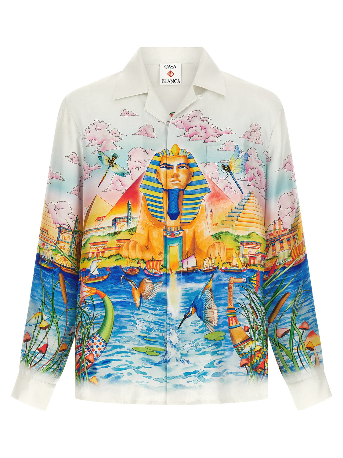 Multicolor Silk Blouse