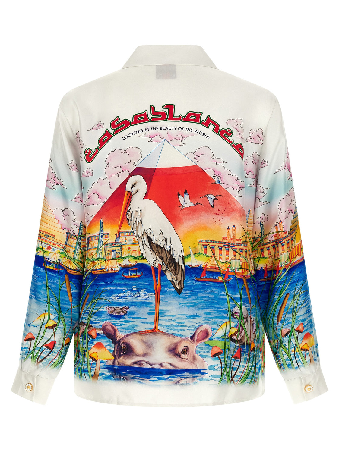 Multicolor Silk Blouse