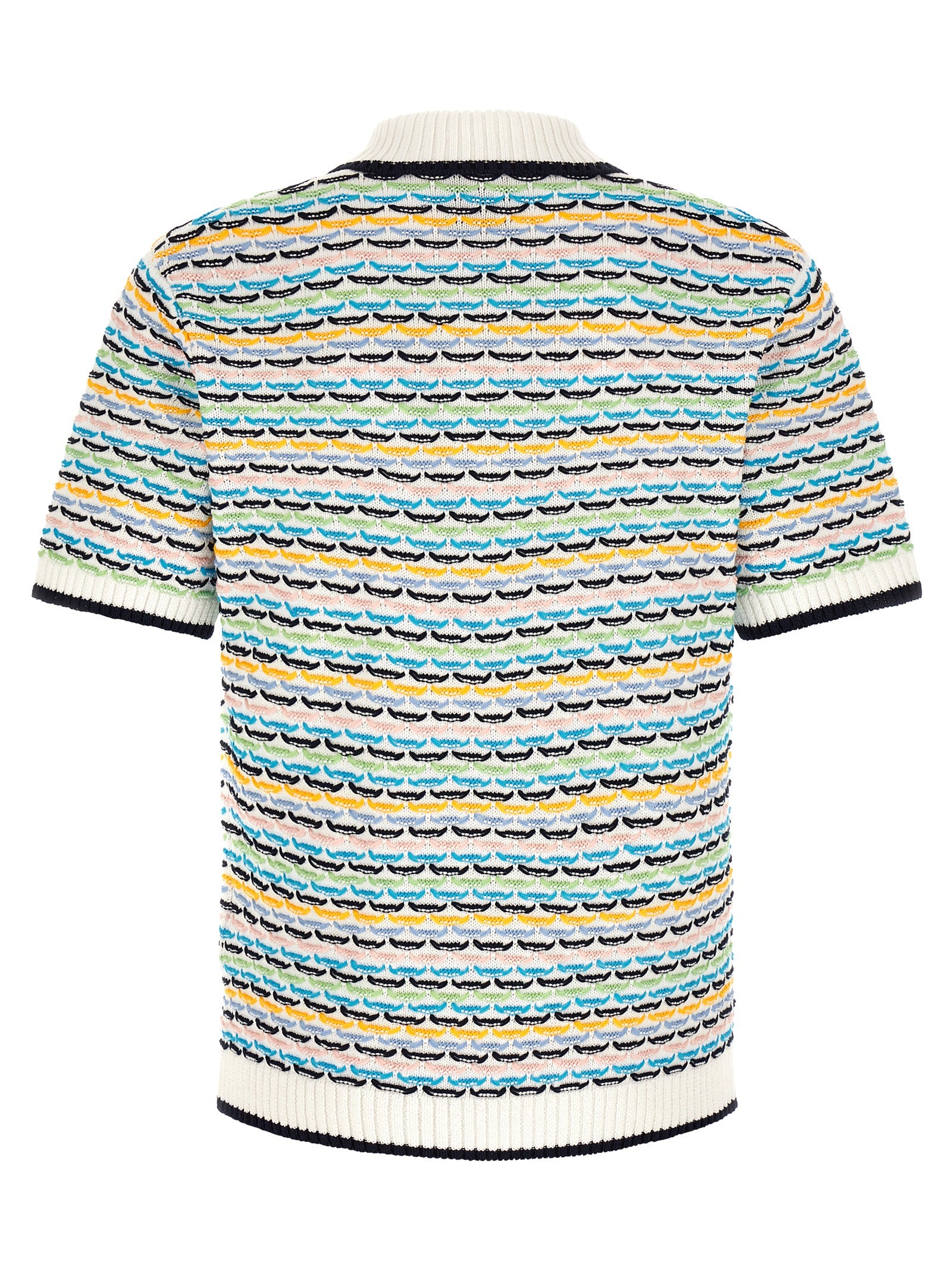 Multicolor Cotton Polo Shirt