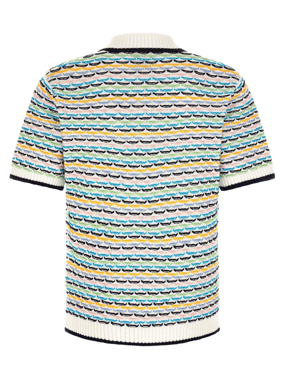 Multicolor Cotton Polo Shirt