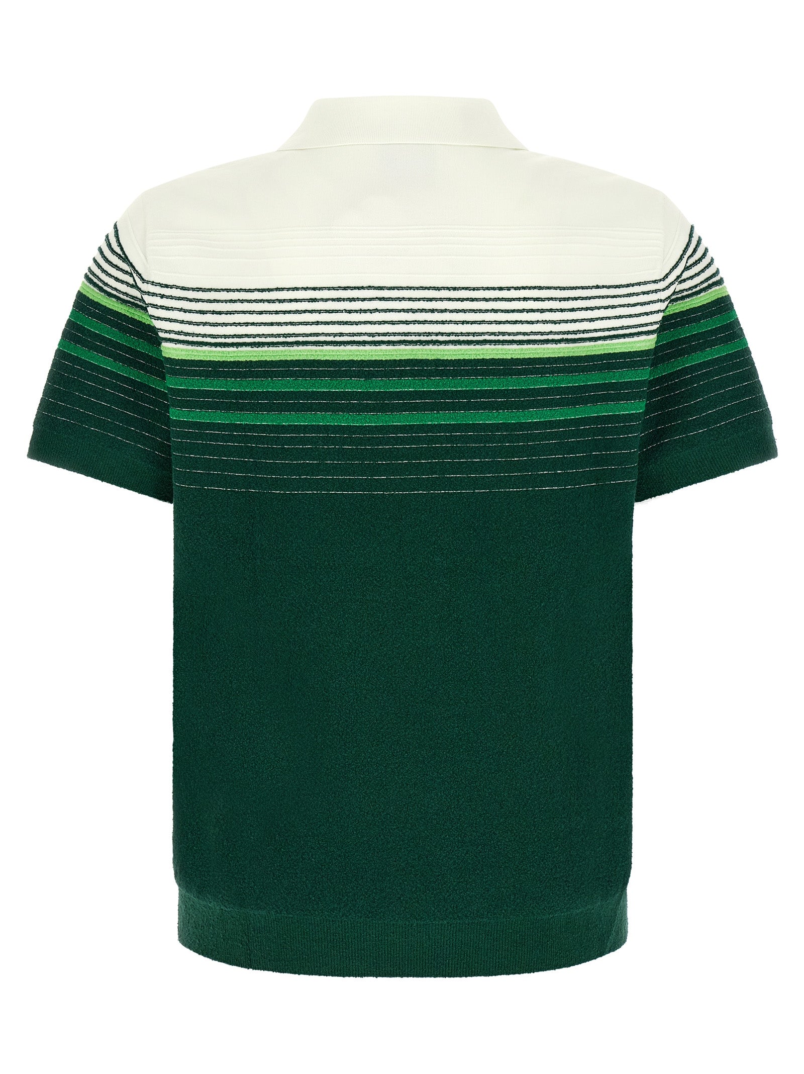 Bicolor Cotton Polo Shirt