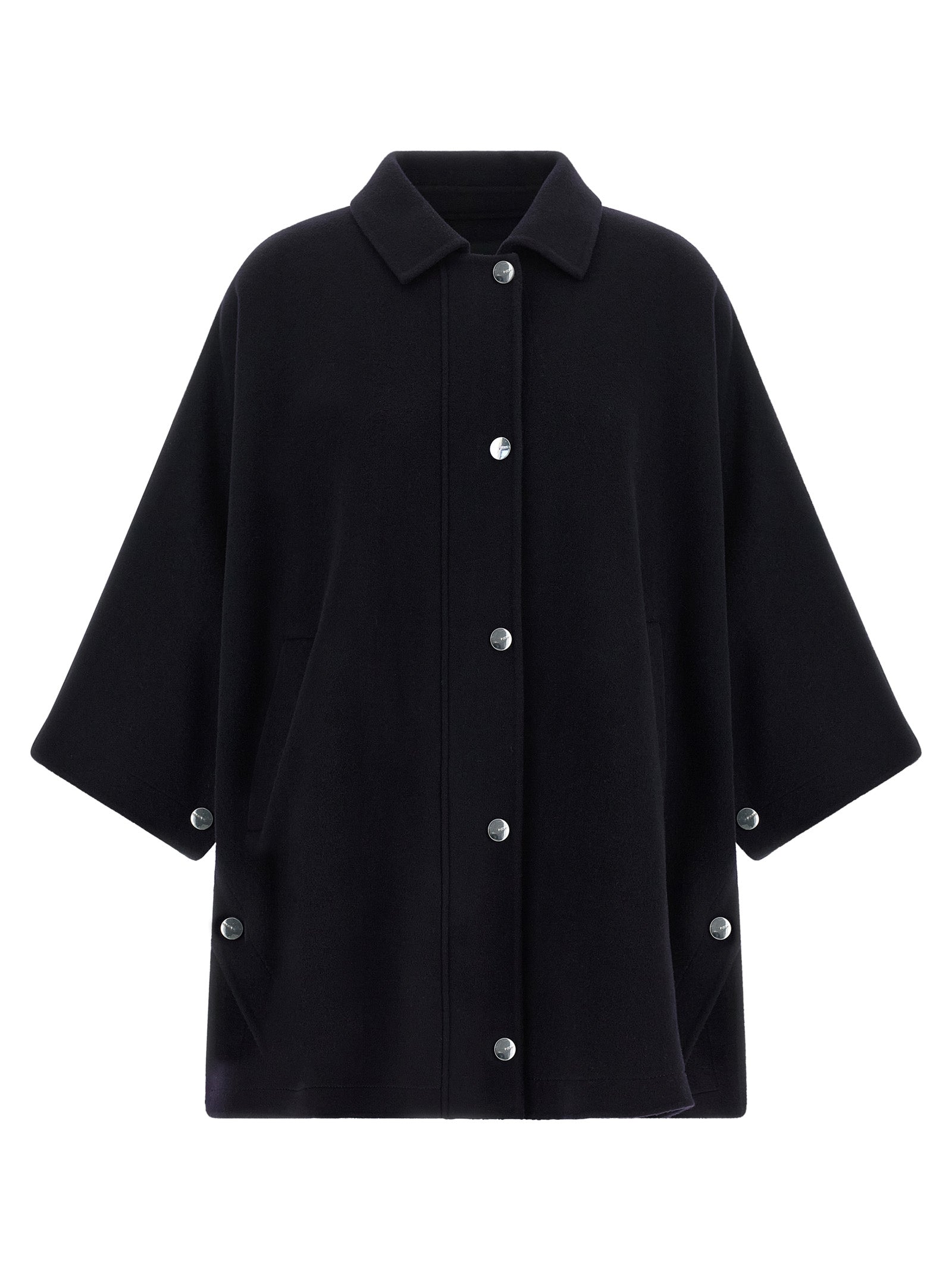 Blue Wool Coat