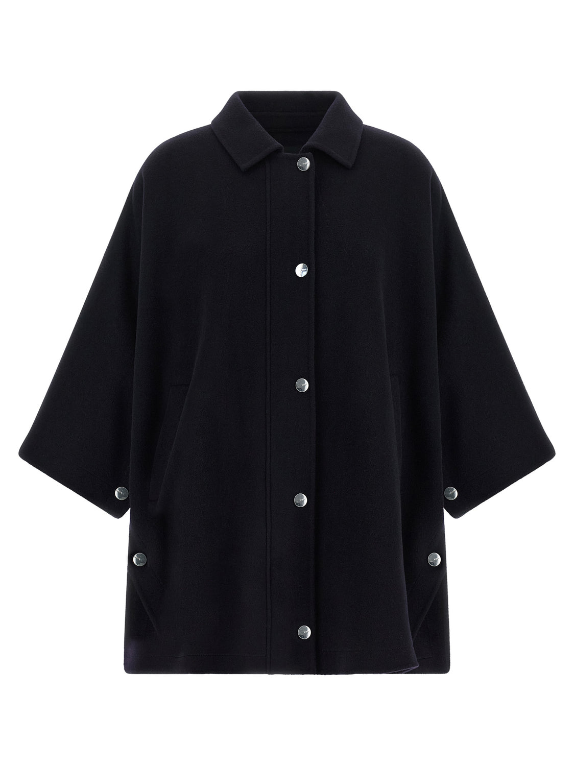 Blue Wool Coat
