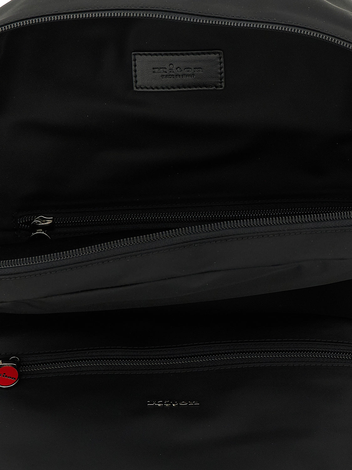 Black Polyamide Backpack