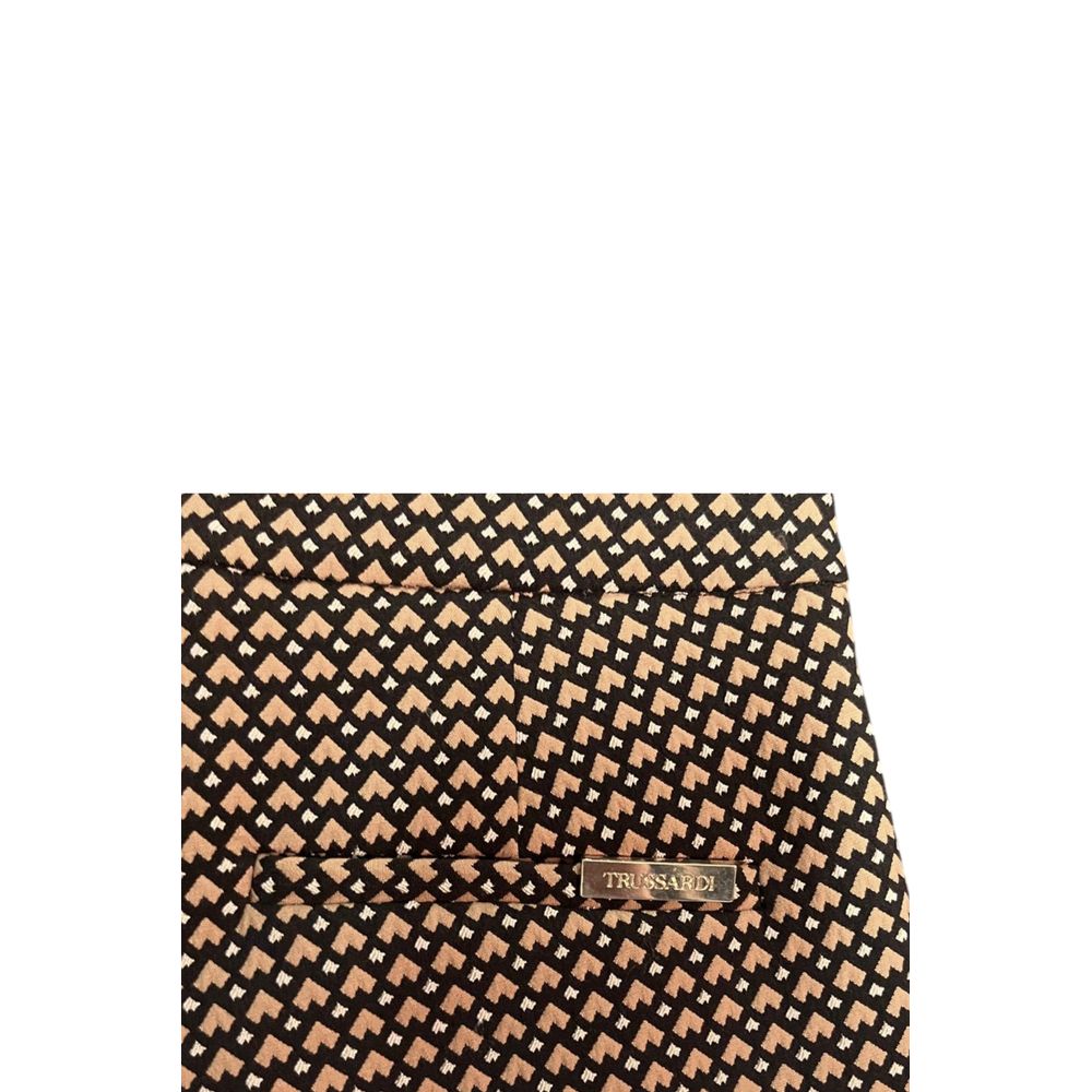 Black Polyester Women Pant
