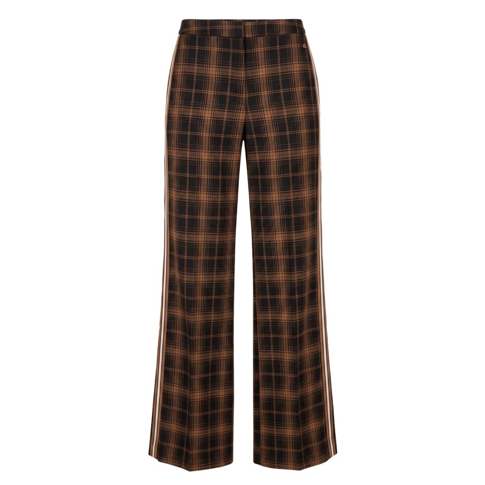 Black Polyester Women Pant