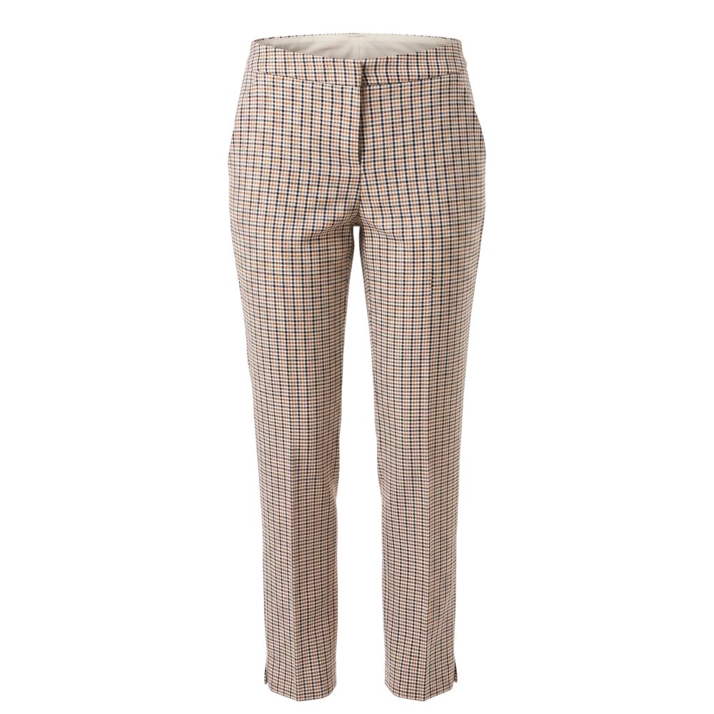 White Cotton Womens Pants