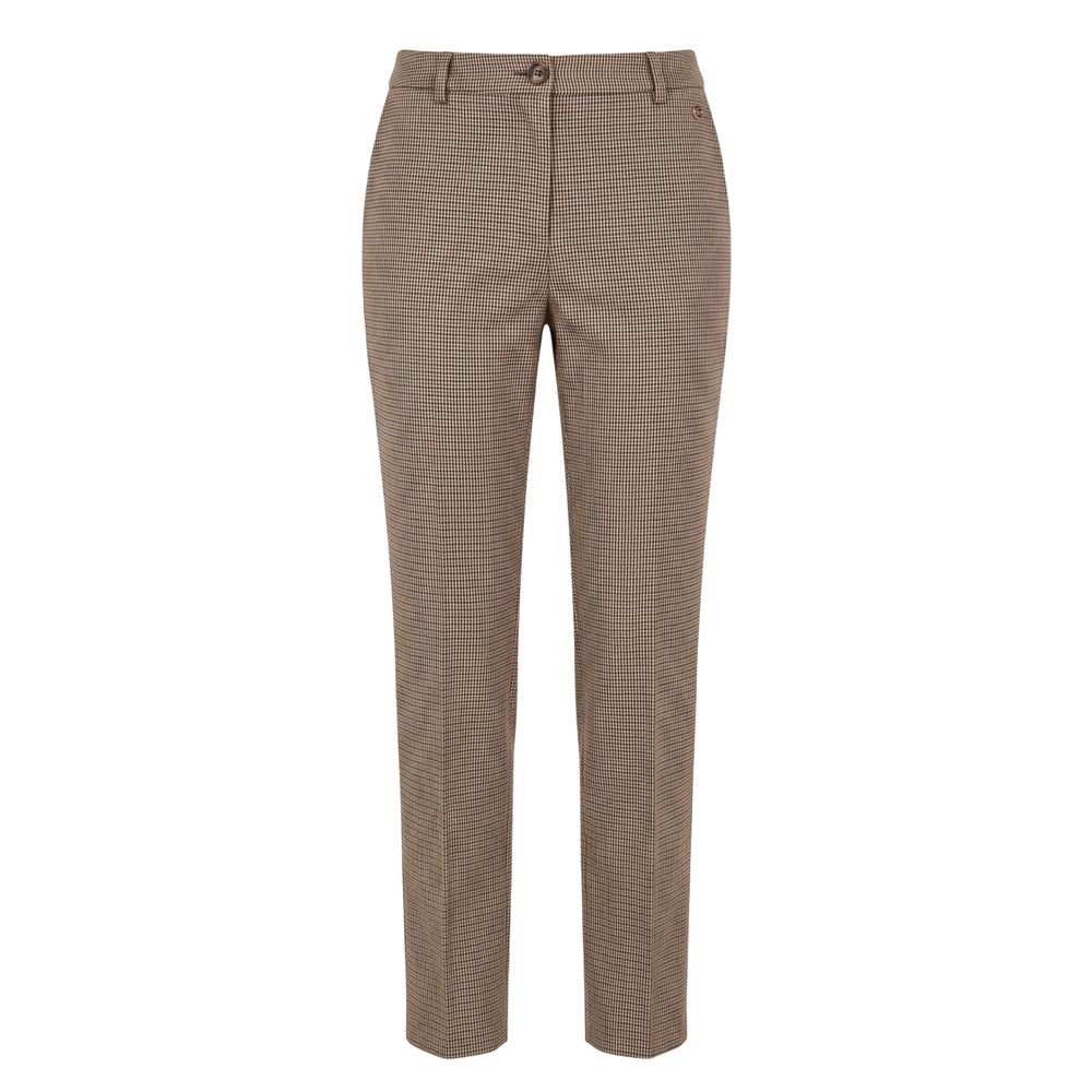 Brown Polyester Women Clothing