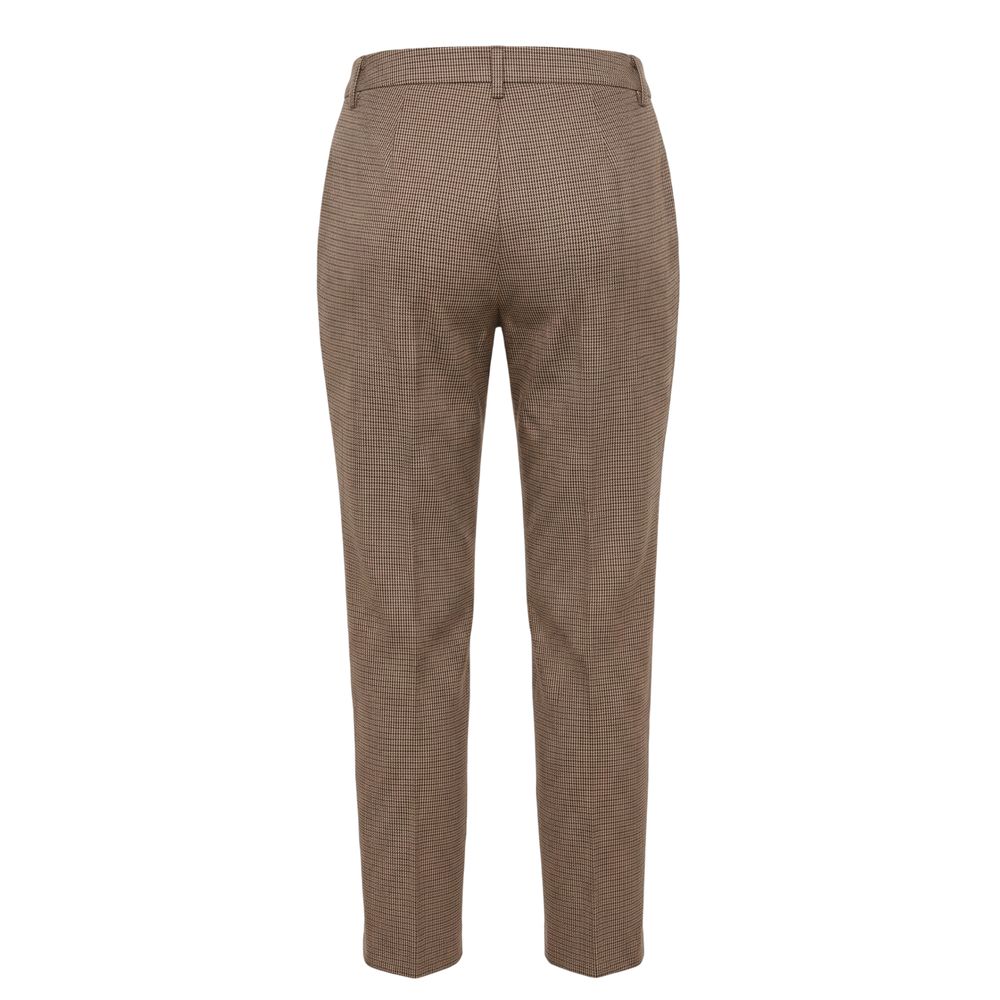 Brown Polyester Women Clothing
