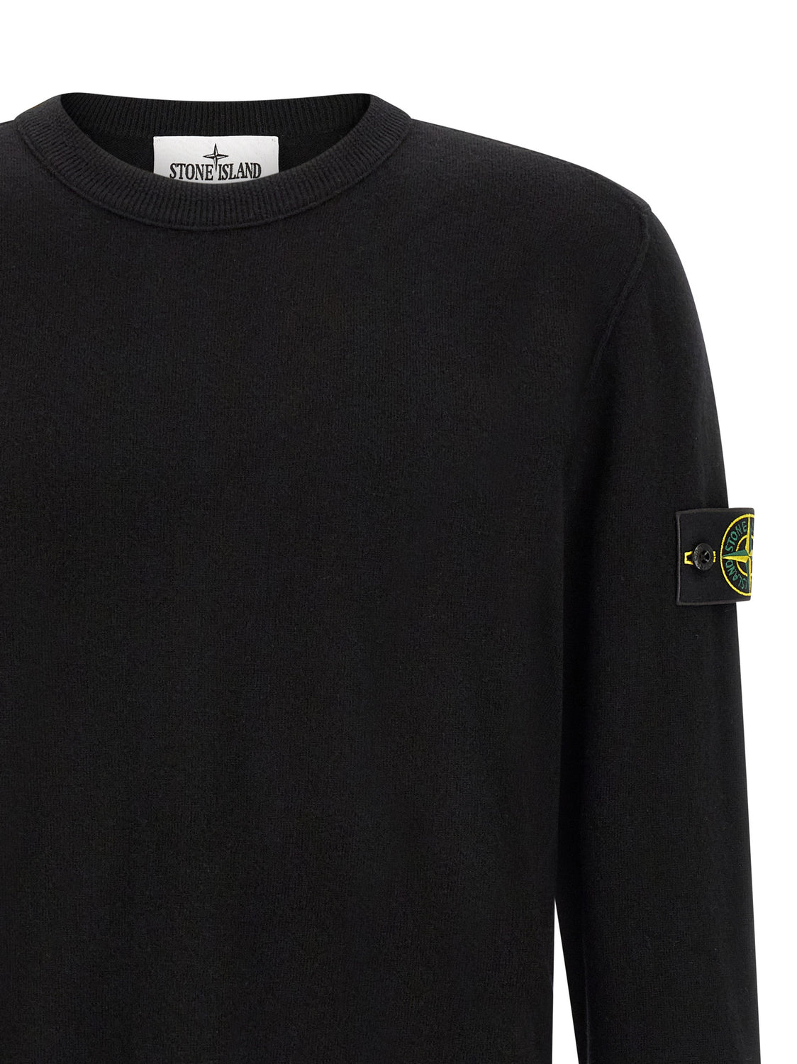 Black Virgin Wool Cardigan